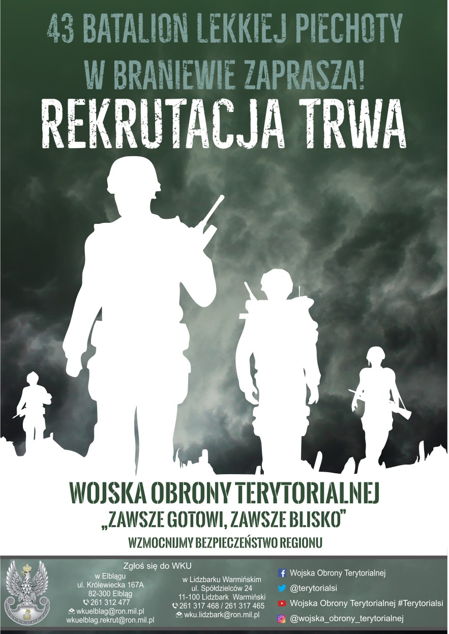 Plakat WOT WKU w Elblagu2